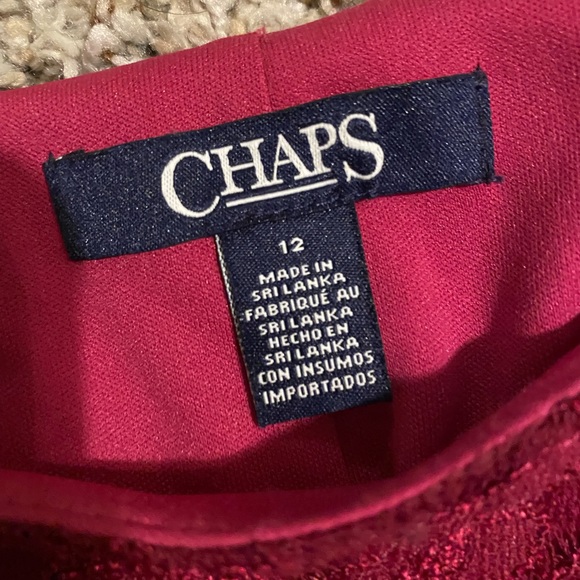 Chaps lace dress, size 12 - Picture 2 of 6